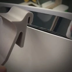 SuperheroDIY Hanging Mount For PS5 Controller | PlayStation DualSense PS5 Controller Hook For Side Of PlayStation 5 | Hang Controller Right On The Side!