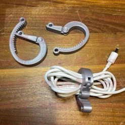 SuperheroDIY 3-PACK Cable Ratchets | SUPER COOL 3D-printed Ratchet Cable Clamp Organizers! Get Your Cords In Order With These Ratchet-style Cord Wraps