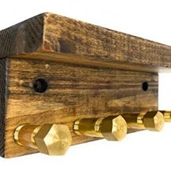 MWCSPORTS 4 Peg Organizer Rack, Coat Hat Leash... -smitty shop 41LimyKTfNL 00135.1598805460