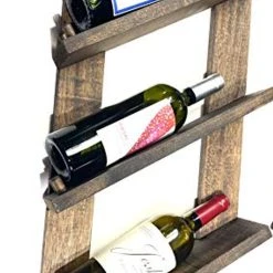 Wine Rack Distressed Wood Dark Finish Rustic Design Reclaimed … 6 Wine Rack Distressed Wood Dark Finish Rustic Design Reclaimed … -smitty shop 41VHj DF8FL 40645.1598802766