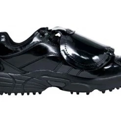 3N2 Referee And Umpire Shoes 3N2 Reaction Pro Patent Leather Low Umpire Plate Shoes 9 3N2 Referee And Umpire Shoes 3N2 Reaction Pro Patent Leather Low Umpire Plate Shoes -smitty shop 7345 99 3n2 Reaction Patent Leather Umpire Shoes Side View