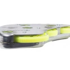 Champro Umpire Gear Champro 4-Dial Optic Yellow Steel Umpire Indicator - 3/2/2 Count -smitty shop A038P CHAMPRO 4 DIAL STEEL UMPIRE INDICATOR 3 2 2 COUNT PROFILE VIEW