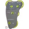 Champro Umpire Gear Champro 4-Dial Optic Yellow Steel Umpire Indicator - 3/2/2 Count