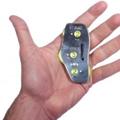 Champro Umpire Gear Champro 3-Dial Optic Yellow Steel Umpire Indicator - 3/2/2 Count -smitty shop A039P CHAMPRO 3 DIAL STEEL UMPIRE INDICATOR 3 3 3 COUNT IN HAND