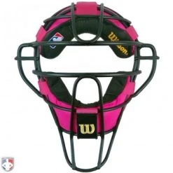 Wilson Umpire Gear Wilson MLB Umpire Mask Replacement Pads - Pink And Black 6 Wilson Umpire Gear Wilson MLB Umpire Mask Replacement Pads - Pink And Black -smitty shop A3009 AL PK BK Front 2