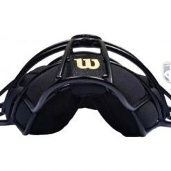Wilson Umpire Gear Wilson Dyna-Lite Aluminum Umpire Mask With Memory Foam -smitty shop A3009AL Wilson Dyna Lite Aluminum Umpire Mask Bottom Profile