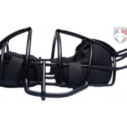 Wilson Umpire Gear Wilson Dyna-Lite Aluminum Umpire Mask With Memory Foam -smitty shop A3009AL Wilson Dyna Lite Aluminum Umpire Mask Side Profile