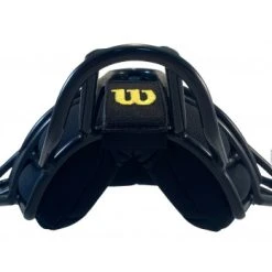 Wilson Umpire Gear Wilson Dyna-Lite Steel Umpire Mask With Memory Foam -smitty shop A3009X MEM Wilson Dyna Lite Steel Umpire Mask with Memory Foam bottom flat