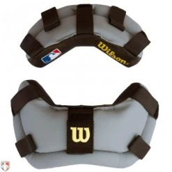 Wilson Umpire Gear Wilson MLB Wrap Around Umpire Mask Replacement Pads - Black And Grey