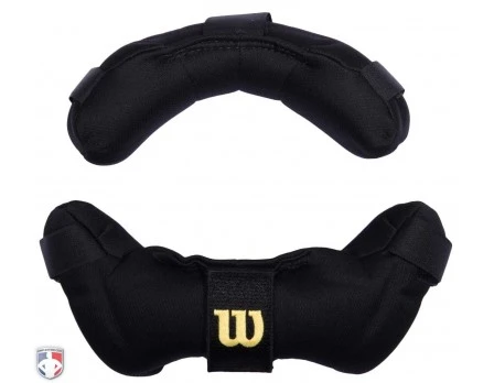 Wilson Umpire Gear Wilson Memory Foam Umpire Mask Replacement Pads - Black 1 Wilson Umpire Gear Wilson Memory Foam Umpire Mask Replacement Pads - Black