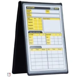 Smitty Umpire "Flip" Style 5" Umpire Lineup Card Holder / Game Card Referee Wallet -smitty shop ACS 502 FLIP STYLE 5 UMPIRE LINEUP CARD HOLDER GAME CARD REFEREE WALLET STANDING WITH YELLOW CARD