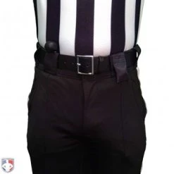 Smitty Officials Apparel Smitty Skinny Referee Throw Down Bag -smitty shop ACS 509 Smitty Skinny Black Referee Throw Down Bag Worn Front View