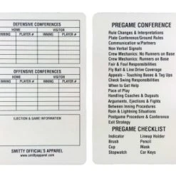 Smitty Umpire Reusable Baseball Umpire Game Card