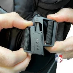 Wilson Umpire Gear Wilson MLB West Vest Pro Gold 2 Air Management Umpire Chest Protector -smitty shop B720 Wilson MLB West Vest Pro Gold 2 Chest Protector fidlock buckle two hands