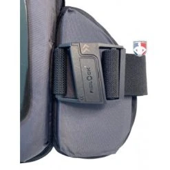 Wilson Umpire Gear Wilson MLB West Vest Pro Gold 2 Memory Foam Umpire Chest Protector -smitty shop B720 Wilson MLB West Vest Pro Gold 2 Memory Foam Chest Protector fidlock buckle closed 1