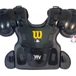 Wilson Umpire Gear Wilson MLB West Vest Pro Gold 2 Memory Foam Umpire Chest Protector -smitty shop B7203 Wilson MLB West Vest Pro Gold 2 Memory Foam Chest Protector without padding