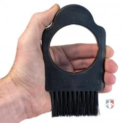 3-in-1 Baseball Umpire Plate Brush Tool With Scraper -smitty shop BB2001 3 in 1 Baseball Umpire Plate Brush Tool with Scraper in hand