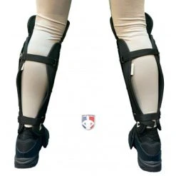 Champro Umpire Gear Champro Single Knee Umpire Shin Guards -smitty shop CG108 Champro Single Knee Umpire Shin Guards worn back