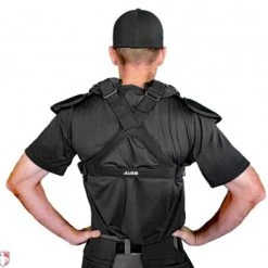 ALL-STAR Umpire Gear All-Star Internal Shell Umpire Chest Protector -smitty shop CPU26 All Star Internal Shell Umpire Chest Protector Worn Back View
