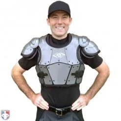 Diamond Umpire Gear Diamond Pro Umpire Chest Protector -smitty shop DCP PRO Worn Front 1