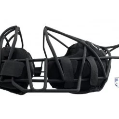 EvoShield MLB Black Pro-SRZ Windpact Catcher Mask 15 EvoShield MLB Black Pro-SRZ Windpact Catcher Mask -smitty shop EVO MASK BK Evo Shield MLB Steel Mask with Windpact Flat Side