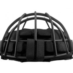 EvoShield MLB Black Pro-SRZ Windpact Catcher Mask 16 EvoShield MLB Black Pro-SRZ Windpact Catcher Mask -smitty shop EVO MASK BK Evo Shield MLB Steel Mask with Windpact flat top
