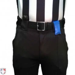 Officials Flags N' Bags Premium Skinny Referee Throw Down Bag -smitty shop F11 BL Premium Skinny Referee Royal Blue Throw Down Bag Worn Front View