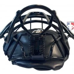 Force3 Umpire Gear Force3 Defender Umpire Mask -smitty shop F3 DEF BK BK Force3 Defender Umpire Mask with Black flat bottom