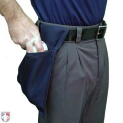 Force3 Umpire Gear Force3 Dry-Lo Umpire Ball Bag -smitty shop F3 DRYLO N Force3 DryLo Umpire Ball Bag Worn Side with Baseball