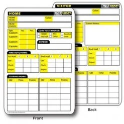 Refsmart Products RefSmart Double Sided Football Referee Reusable Information Card