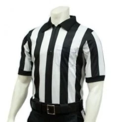 Smitty Officials Apparel Smitty 2" Stripe "Elite" Short Sleeve Football Referee Shirt