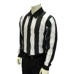 Smitty Officials Apparel Smitty 2 1/4" Stripe "Hybrid" Cold Weather Football Referee Shirt