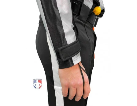 Smitty Officials Apparel Smitty 2" Stripe Water Resistant Football Referee Shirt 3 Smitty Officials Apparel Smitty 2" Stripe Water Resistant Football Referee Shirt - Image 3