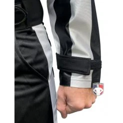 Smitty Officials Apparel Smitty 2 1/4" Stripe Water Resistant Football Referee Shirt 8 Smitty Officials Apparel Smitty 2 1/4" Stripe Water Resistant Football Referee Shirt -smitty shop FB127 Smitty 2 1 4 Stripe Water Resistant Football Referee Shirt Cuff wm