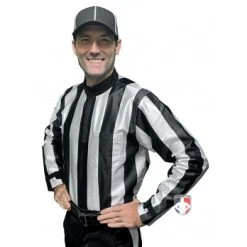 Smitty Officials Apparel Smitty 2 1/4" Stripe Water Resistant Football Referee Shirt