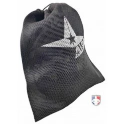 ALL-STAR Umpire Gear All-Star Black Magnesium Umpire Mask With Grey LUC -smitty shop FM BAG2 With Mask 3