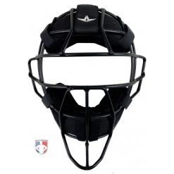 ALL-STAR Umpire Gear All-Star Matte Black System 7 Steel Umpire Mask With UltraCool