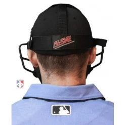 ALL-STAR Umpire Gear All-Star Matte Black System 7 Steel Umpire Mask With UltraCool -smitty shop FM4000 MBK All Star Matte Black System 7 Steel Umpire Mask with UltraCool reverse