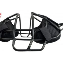 ALL-STAR Umpire Gear All-Star Matte Black System 7 Steel Umpire Mask With UltraCool -smitty shop FM4000 MBK All Star Matte Black System 7 Steel Umpire Mask with UltraCool side flat