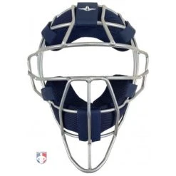 ALL-STAR Umpire Gear All-Star LUC Umpire Mask Replacement Pads - Navy -smitty shop FM4000LUC N All Star LUC Umpire Mask Replacement Pads on mask 1