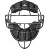 ALL-STAR Umpire Gear All-Star Black Magnesium Umpire Mask With Black LUC