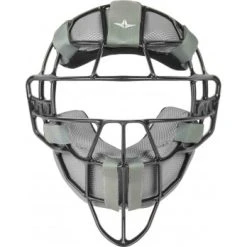 ALL-STAR Umpire Gear All-Star Black Magnesium Umpire Mask With Grey LUC