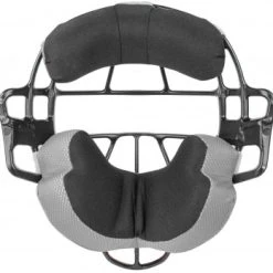 ALL-STAR Umpire Gear All-Star FM4000MAG Umpire Mask Replacement Pads - Grey -smitty shop FM4000MAG UMP BK GY Inside 1