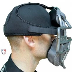 ALL-STAR Umpire Gear All-Star Delta Flex Umpire Mask Replacement Harness -smitty shop FMHPRO SBK All Star Delta Flex Umpire Mask Replacement Harness 633 side 1