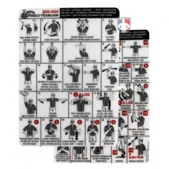 Williams Penalty Card 2022 Football Referee Penalty Signal & Yardage Card By Williams