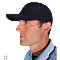 Smitty Umpire Smitty Performance Flex Fit Umpire Cap -smitty shop HT316 N Smitty Performance Flex Fit Umpire Cap 6 Stitch Worn Front Angled View