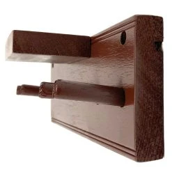 MWCSPORTS Baseball Bat Rack Display Holder Wall Mount Full Size 2 Bats 1 Ball 6 MWCSPORTS Baseball Bat Rack Display Holder Wall Mount Full Size 2 Bats 1 Ball -smitty shop IMG 1443 50001.1601222469