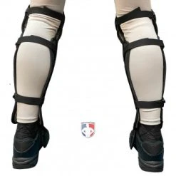 ALL-STAR Umpire Gear All-Star 17" Single Knee Umpire Shin Guards -smitty shop LP1 All Star 17 Single Knee Umpire Shin Guards Back