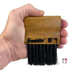 Franklin Sports Franklin MLB Umpire Plate Brush -smitty shop MLB BRUSH Franklin MLB Umpire Plate Brush in hand