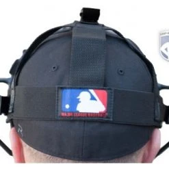 Wilson Umpire Gear Wilson Dyna-Lite Steel Umpire Mask With Doeskin -smitty shop MLB HARNESS Backcrop 7